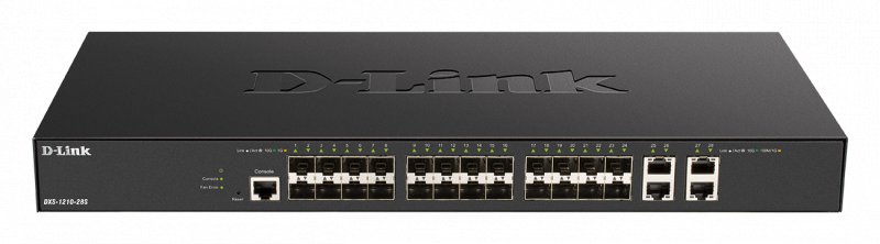 D-Link DXS-1210-28S 24 x 10G SFP+  ports + 4 x 10G Base-T ports Smart Managed Switch - obrázek produktu