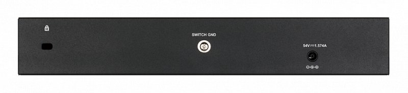 D-Link DGS-1210-10P L2/ L3 Smart+ PoE switch, 8x GbE PoE+, 2x SFP, PoE 65W, fanless - obrázek č. 1