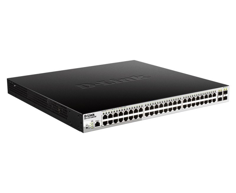 D-Link DGS-1210-52MP/ ME/ E 48x 1G PoE + 4x 1G SFP Metro Ethernet Managed Switch - obrázek č. 1