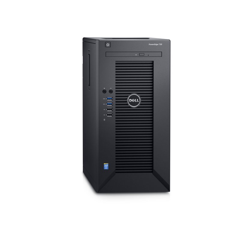 Dell PowerEdge T30 E3-1225 v5/ 8GB/ 2x2TB SATA/ RAID 1/ DVDRW/ 1xGLAN/ 290W/ 3RNBD/ Černý - obrázek produktu