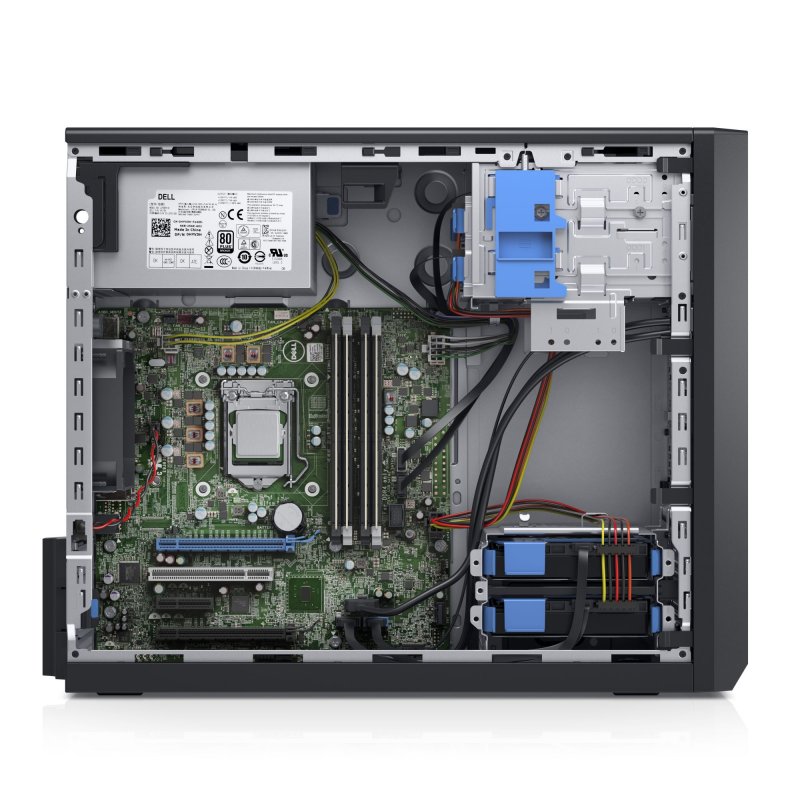 Dell PowerEdge T30 E3-1225 v5/ 32GB/ 4x1TB SATA/ RAID 5/ DVDRW/ 3xGLAN/ 290W/ 3RNBD/ Černý - obrázek č. 1