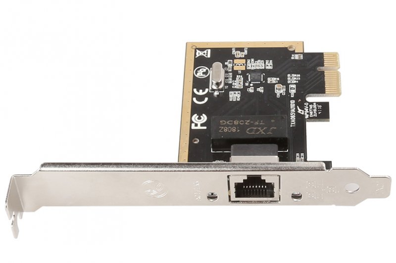 EVOLVEO PCIe Gigabit Ethernet Card 10/ 100/ 1000 Mbps, rozšiřující karta - obrázek č. 1