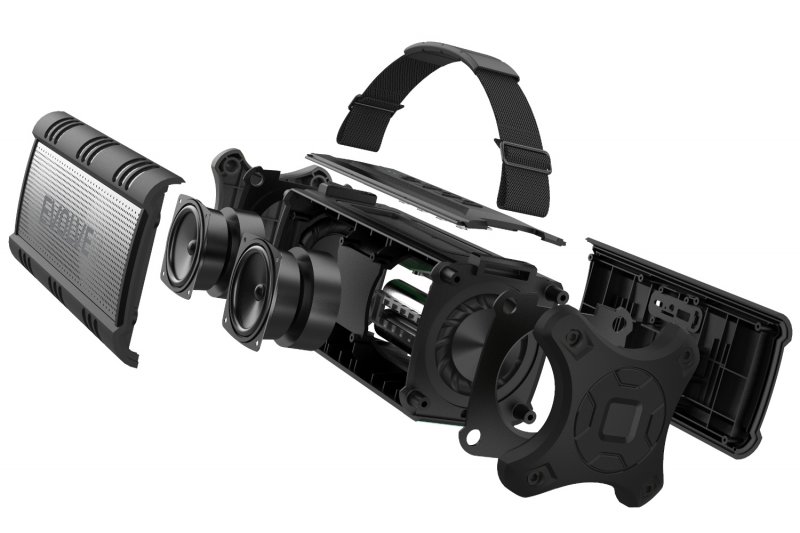 EVOLVEO Armor POWER 6A, outdoorový Bluetooth reproduktor - obrázek č. 3