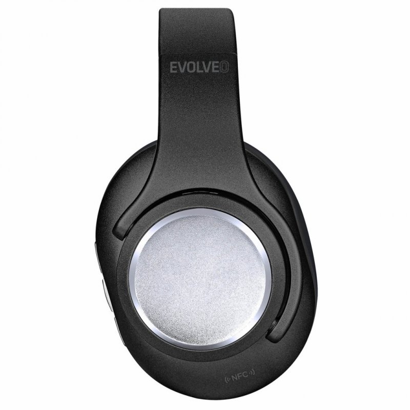 EVOLVEO SupremeSound 8EQ, Bluetooth sluchátka s reproduktorem a ekvalizérem 2v1, černé - obrázek č. 4