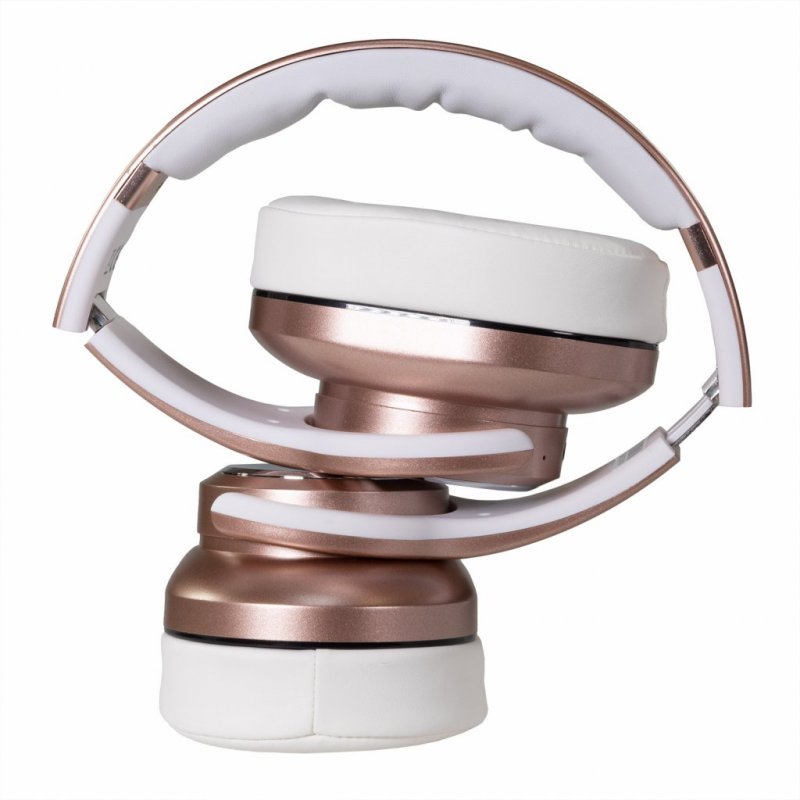 EVOLVEO SupremeSound 8EQ, Bluetooth sluchátka s reproduktorem a ekvalizérem 2v1, růžové - obrázek č. 5