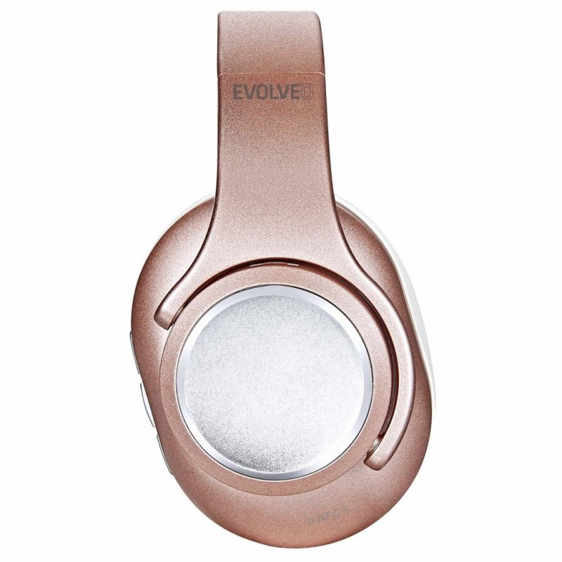 EVOLVEO SupremeSound 8EQ, Bluetooth sluchátka s reproduktorem a ekvalizérem 2v1, růžové - obrázek č. 3