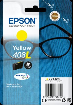 EPSON Singlepack Yellow 408L DURABrite Ultra Ink - obrázek produktu