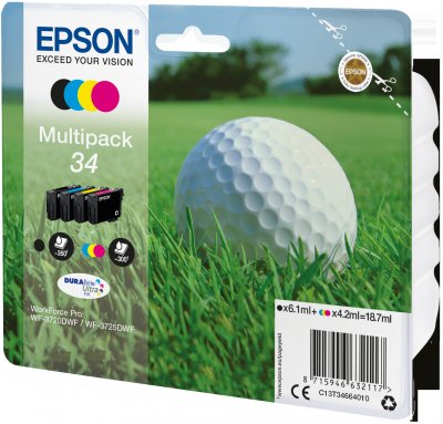 Epson Multipack 4-colours 34 DURABrite Ultra Ink - obrázek produktu