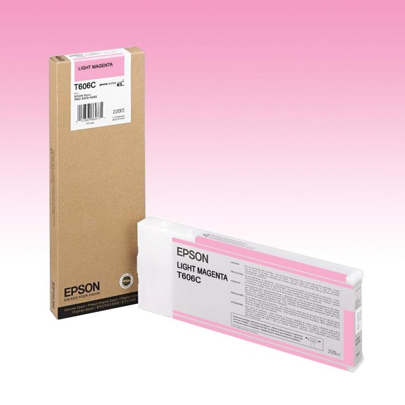 Epson T606  Light Magenta 220 ml - obrázek produktu