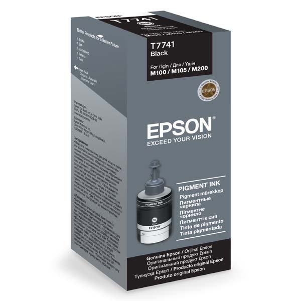 Epson T7741 Black ink 140ml pro M100/ 105/ 200 - obrázek produktu