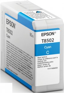 Epson Singlepack Photo Cyan T850200 UltraChrome HD ink 80ml - obrázek produktu