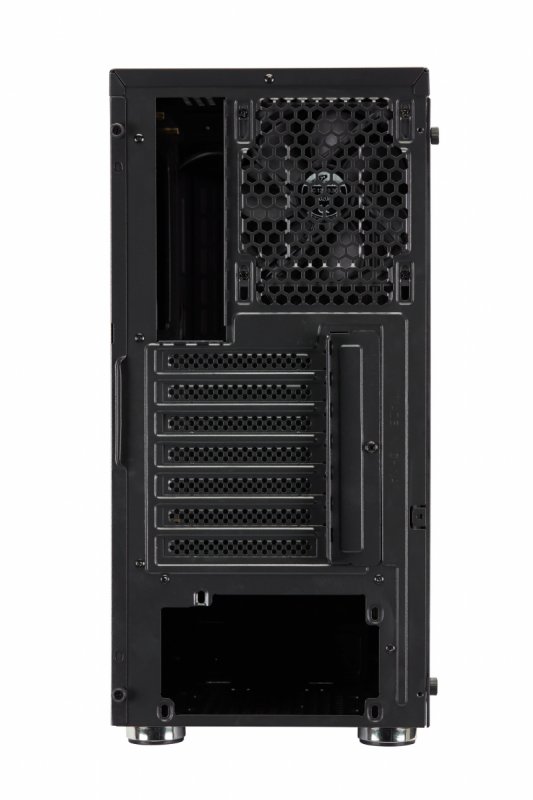 FSP/ Fortron ATX Midi Tower CMT150 Black, průhledná bočnice - obrázek č. 5