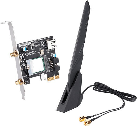 GIGABYTE PCI-E Wifi+BT 2400MBps 802.11a/ b/ g/ n/ ac - obrázek produktu