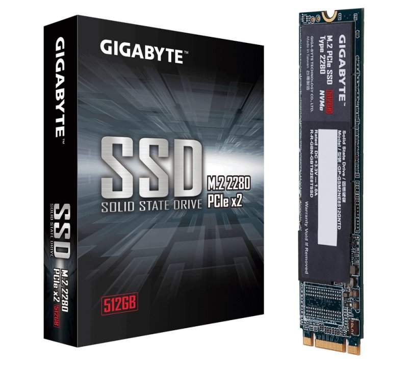 GIGABYTE M.2 PCIe SSD 512GB NVMe - obrázek č. 1