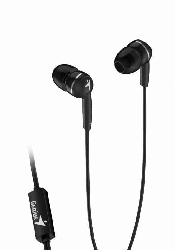 Sluchátka Genius HS-M320 mobile headset, black - obrázek č. 2