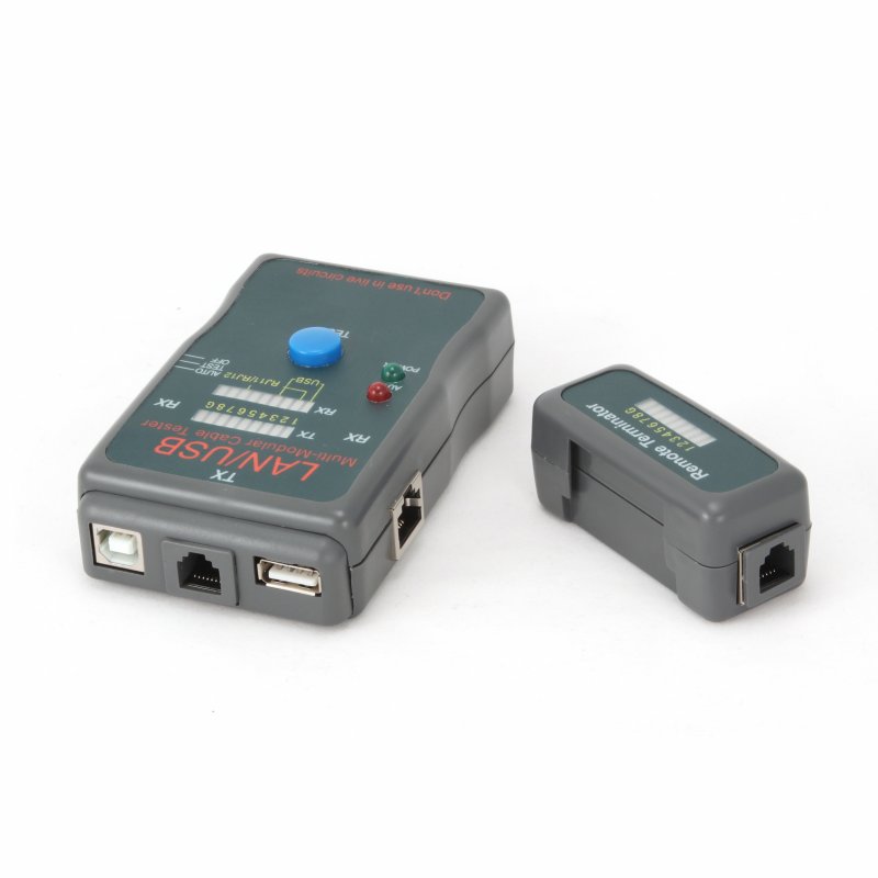 GEMBIRD Eth kabel tester NCT-2 - RJ11-12,USB - obrázek č. 1