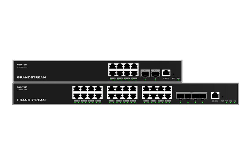 Grandstream GWN7811 Layer 3 Managed Network Switch 8 portů /  2 SFP+ - obrázek produktu