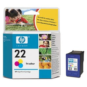 HP no. 22 - 3barevná ink. kazeta, C9352AE - obrázek produktu