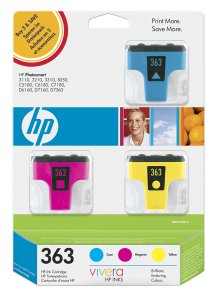 HP 363 - 3 ink pack, CB333EE - obrázek produktu