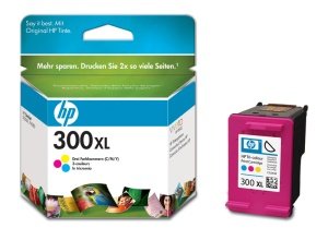 HP 300XL - 3 barevná inkoustová kazeta, CC644EE - obrázek produktu