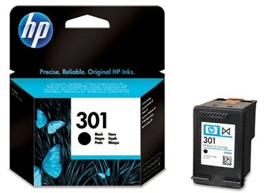 HP 301 černá inkoustová kazeta, CH561EE - obrázek produktu