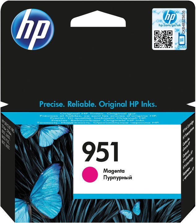 HP 951 purpurová inkoustová kazeta, CN051AE - obrázek produktu