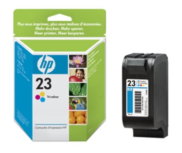 HP no. 23 - 3barevná ink. kazeta velká, C1823D - obrázek produktu