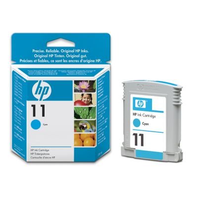 HP no. 11 - azurová ink. kazeta, C4836A, cyan - obrázek produktu