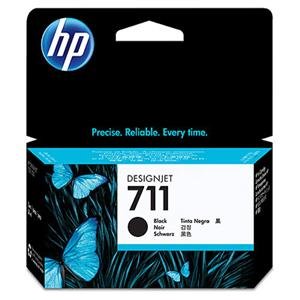 HP no 711 - černá inkoustová kazeta, CZ129A - obrázek produktu