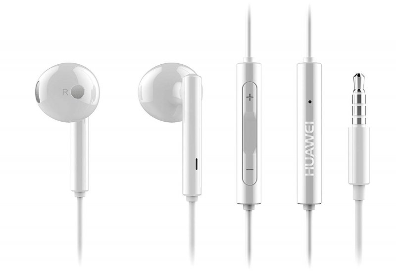 Huawei In-ear sluchátka AM116 metal , White - obrázek produktu