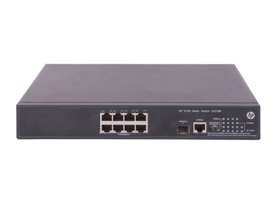 HPE 5120 8G PoE+ (65W) SI Switch - obrázek produktu