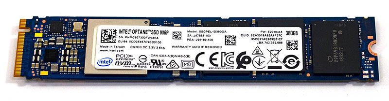 SSD 380GB Intel Optane 905P M.2 110mm PCIe x4 3D - obrázek č. 1