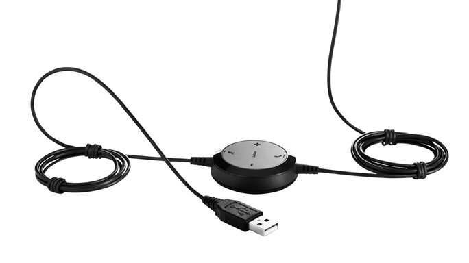 Jabra Evolve 20/ Stereo/ USB/ Drát/ Černá - obrázek č. 4