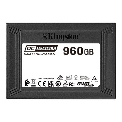 Kingston DC1500M/ 960 GB/ SSD/ U.2/ 5R - obrázek produktu