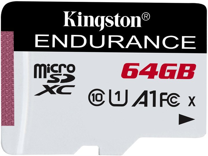 Kingston Endurance/ micro SDXC/ 64GB/ 95MBps/ UHS-I U1 /  Class 10 - obrázek produktu