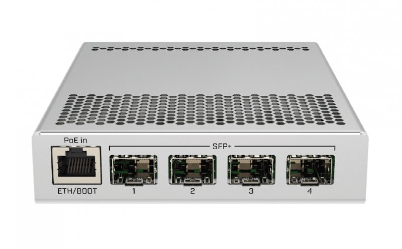MikroTik Cloud Router Switch CRS305-1G-4S+IN, Dual Boot (SwitchOS, RouterOS) - obrázek produktu