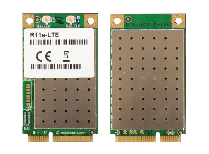 Mikrotik R11e-LTE 2G/ 3G/ 4G/ LTE miniPCI-e modul - obrázek produktu