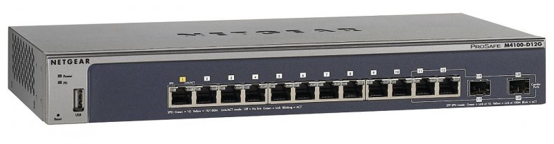 NETGEAR M4100 12x Gb,2x SFP,GSM5212 - obrázek produktu