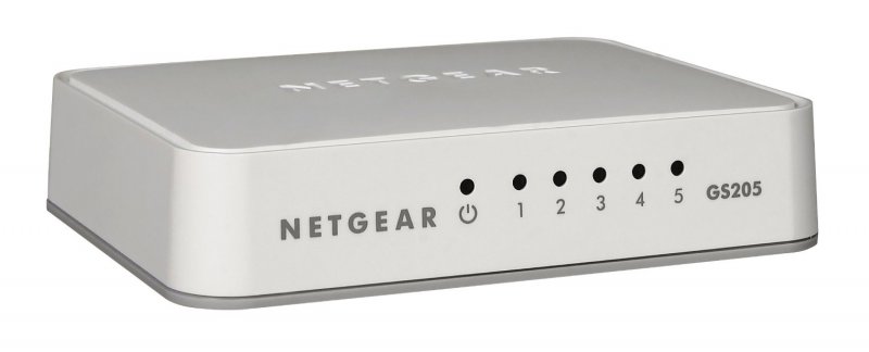 NETGEAR 5-Port Gigabit Ethernet Switch, GS205 - obrázek produktu