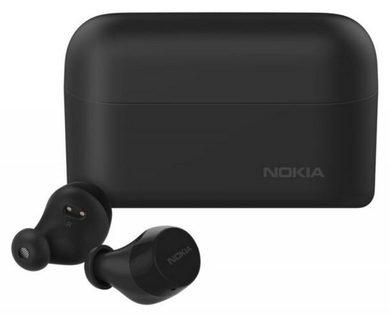 Nokia BH-605 Bezdrátová Sluchátka - Power Earbuds , Černá - obrázek č. 1