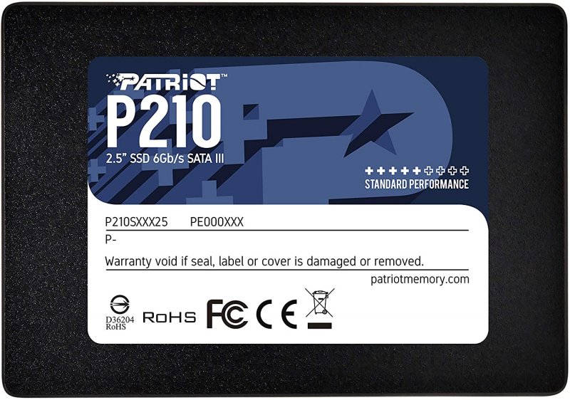 PATRIOT P210/ 1TB/ SSD/ 2.5"/ SATA/ 3R - obrázek produktu