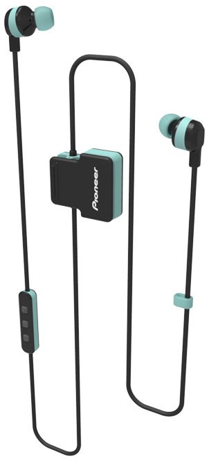 Pioneer SE-CL5BT špuntová sportovní sluchátka s BT zelená - obrázek produktu