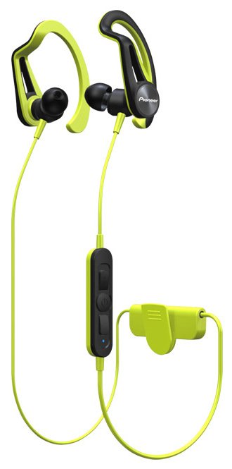 Pioneer SE-E7BT závěsná sportovní sluchátka s Bluetooth žlutá - obrázek produktu
