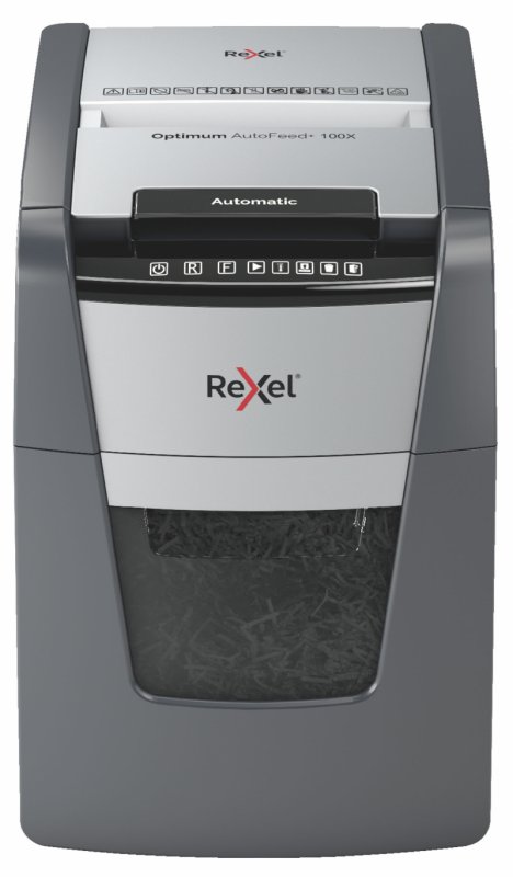 Rexel Optimum AutoFeed+ 100X automatický skartovač - obrázek produktu