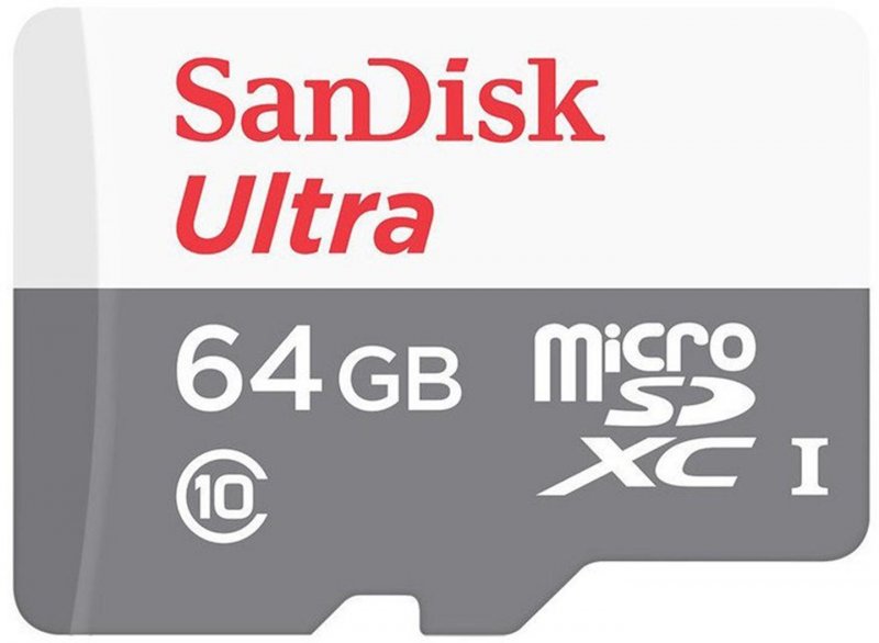 SanDisk Ultra/ micro SDXC/ 64GB/ 100MBps/ UHS-I U1 /  Class 10 - obrázek produktu