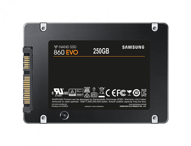 SSD 250GB Samsung 860 EVO SATA III - obrázek č. 1