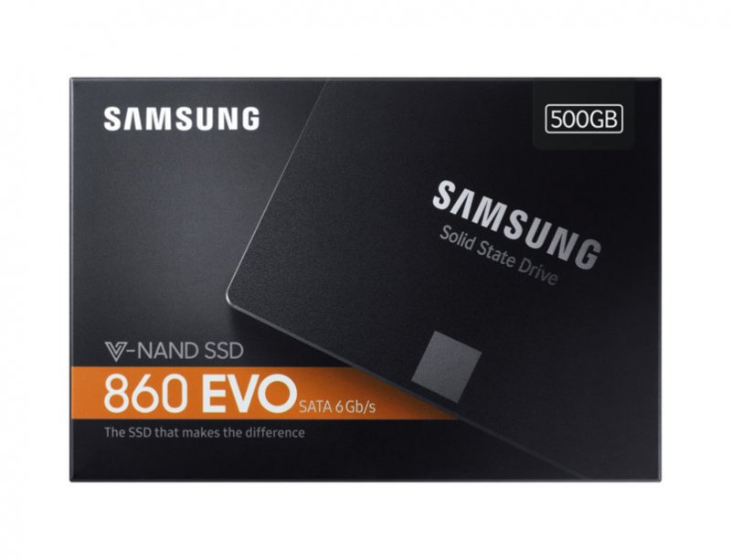 SSD 500GB Samsung 860 EVO SATA III - obrázek č. 2