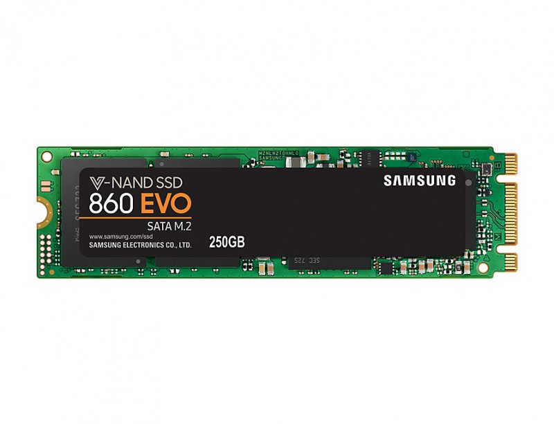 SSD 250GB Samsung 860 EVO M.2 SATA III - obrázek produktu