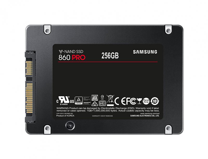 SSD 256GB Samsung 860 PRO SATA III - obrázek č. 1