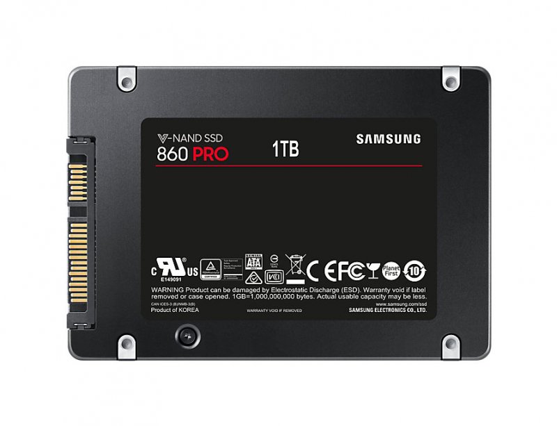 SSD 1TB Samsung 860 PRO SATA III - obrázek č. 1